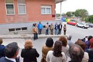 Foto grupal con pintora Teresa Beltrán