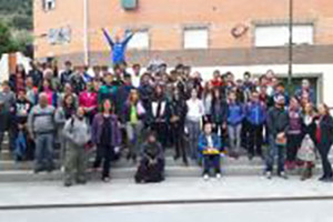 Foto grupal taller sensibilización ambiental